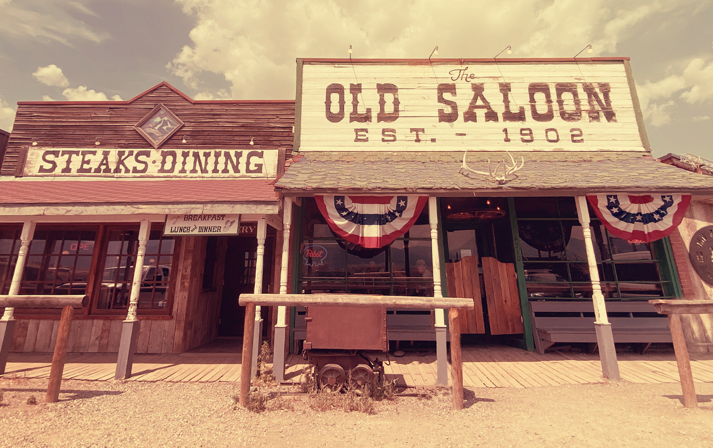 The Old Saloon in Emigrant, MT